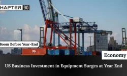 US Business Investment in Equipment Surges at Year End