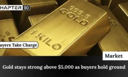 Gold stays strong above $5,000 as buyers hold ground