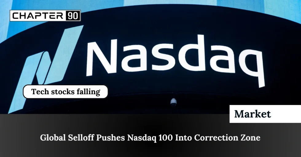 Global Selloff Pushes Nasdaq 100 Into Correction Zone