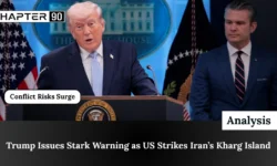 Trump Issues Stark Warning as US Strikes Iran’s Kharg Island