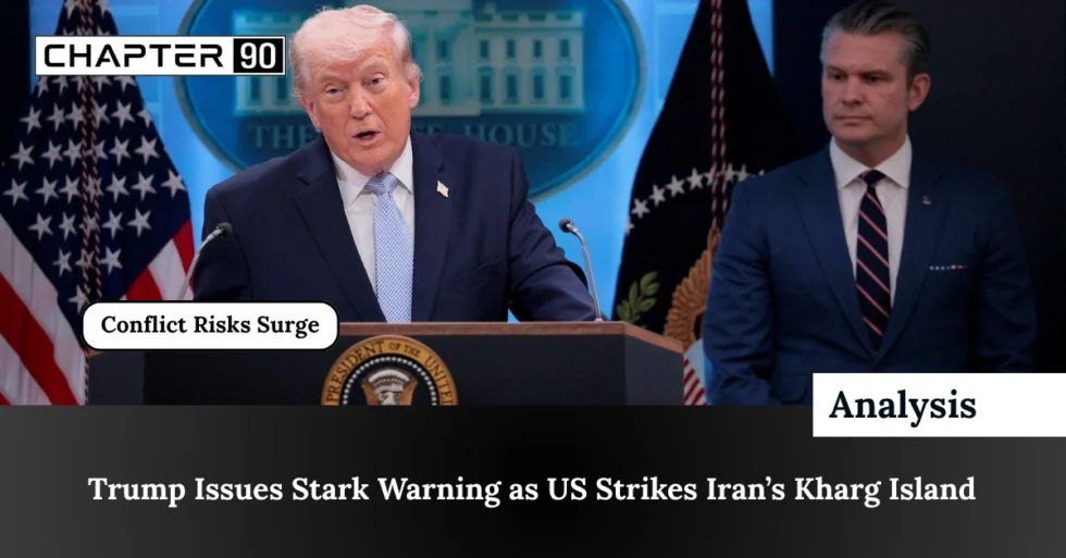 Trump Issues Stark Warning as US Strikes Iran’s Kharg Island