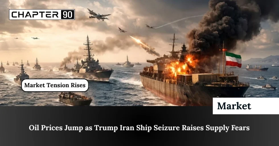 Oil Prices Jump as Trump Iran Ship Seizure Raises Supply Fears