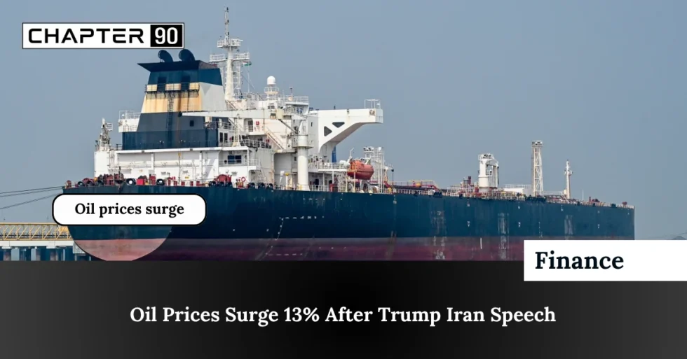Oil Prices Surge 13% After Trump Iran Speech
