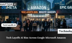 Tech Layoffs AI Rise Across Google Microsoft Amazon