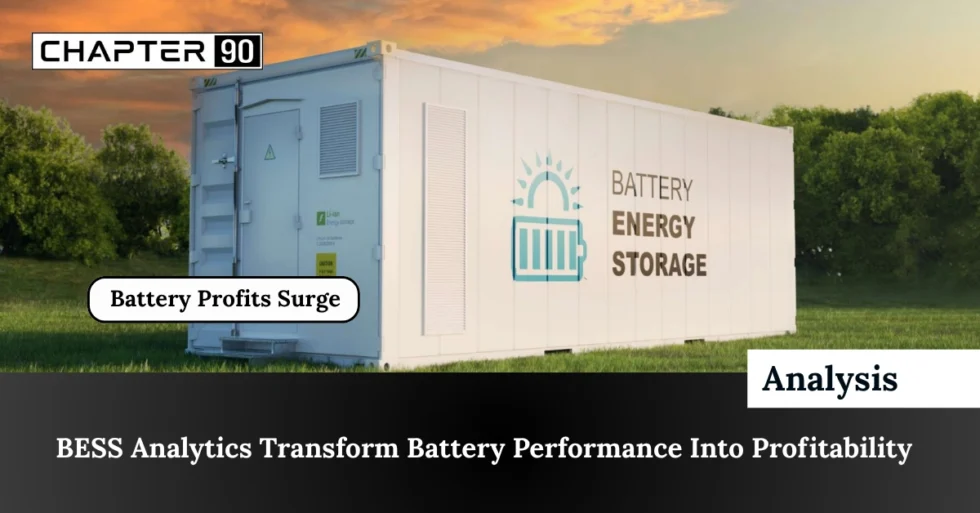 BESS Analytics Transform Battery Performance Into Profitability
