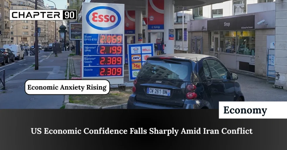 US Economic Confidence Falls Sharply Amid Iran Conflict