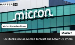 US Stocks Rise on Micron Forecast and Lower Oil Prices